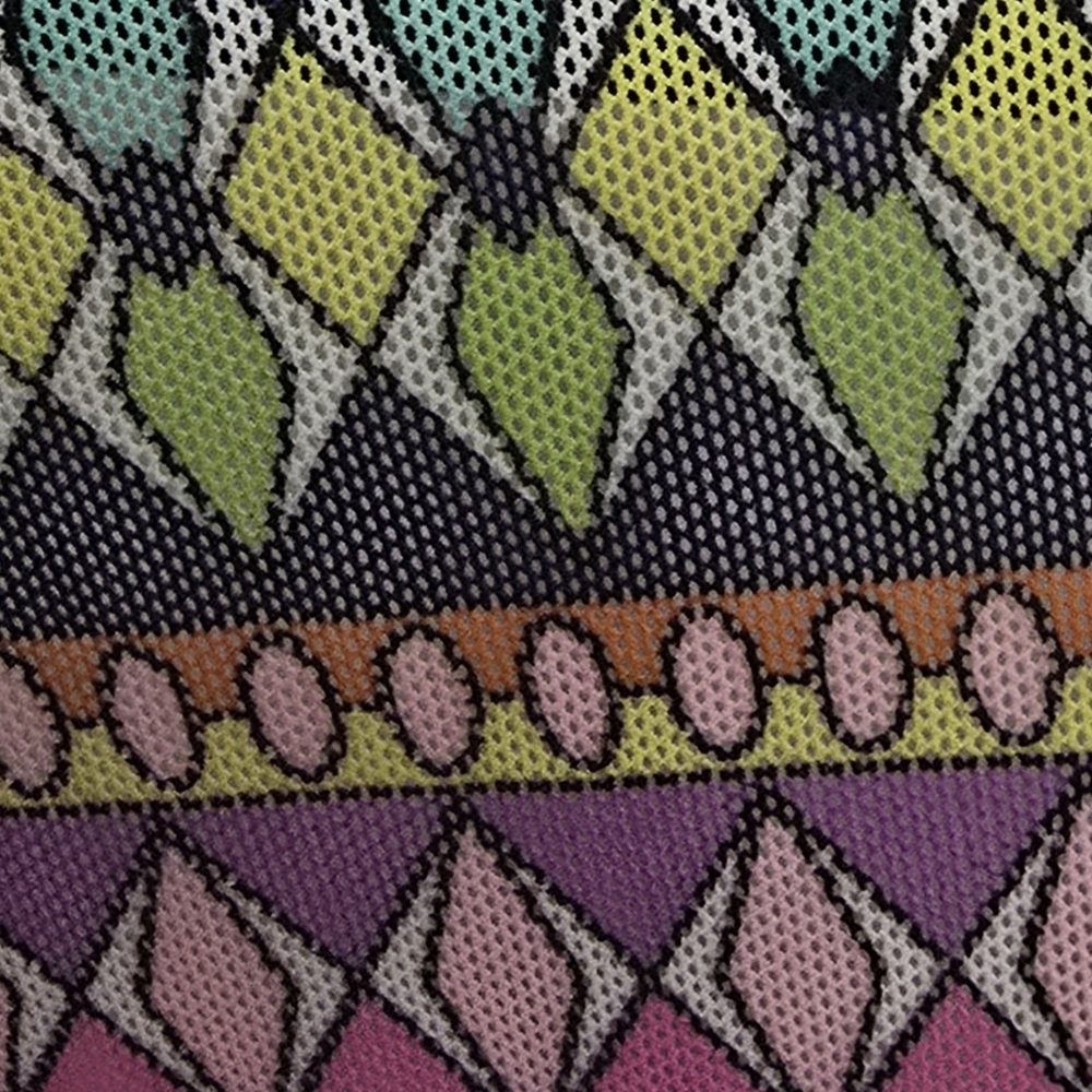 Anne Cole Relaxed Graphic Purple and Pink Swim Coverup - Picture 2 of 4